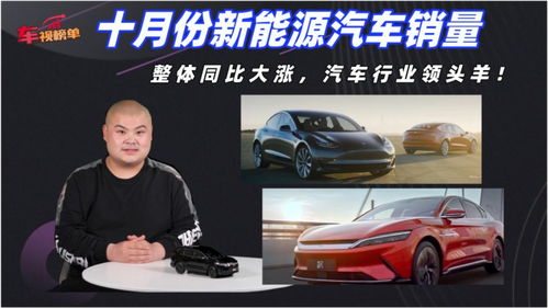 十月份新能源汽车销量分析 整体同比大涨，汽车行业领头羊发力